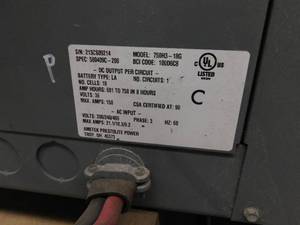 lot 30 image: Ametek 36 Volt Battery Charger