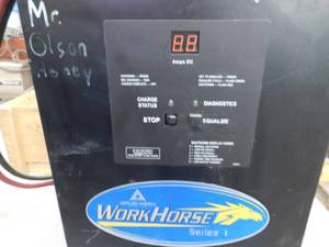 lot 32 image: Applied Energy Workhorse 36 Volt Battery Charger