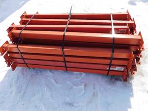 lot 59 image: Misc. Lot of Pallet Racking Beams & Wire Decking
