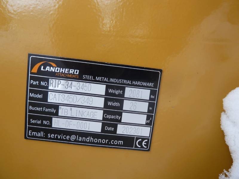 lot 14 image: Landherd Frost Ripper 345D