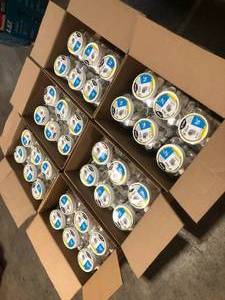 lot 12 image: Pallet with 6 cases of Charlotte Pipe  34 in. PVC 90-Degree Elbow Socket x Socket Pro Pack (35-Pack) - 6 per case new