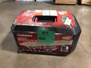 lot 23 image: Husky 290 PC Mechanic Tool set open box customer return see pictures