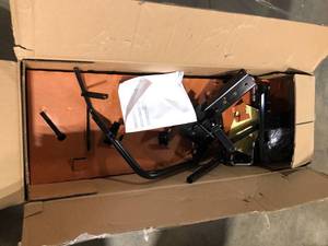 lot 24 image: MTD Genuine Factory Parts  46 in. Heavy-Duty All-Season Plow for MTD Manufactured Riding Lawn Mowers (2001 and After) customer return review pictures