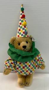 lot 16 image: Vintage Steiff Limited Edition Clown Bear Tag # 016319 8