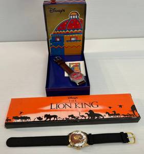 lot 48 image: Disneys Colorado Springs Resort Watch & Disneys Lion King Watch NIB