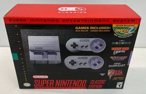 lot 49 image: Super Nintendo Entertainment System Super NES Classic Edition NIB