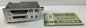 lot 51 image: Vintage Mopar AmFm Cassette Player And Delta 88 Owners Manual