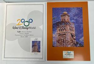lot 62 image: 2000 Walt Disney World Epcot Morocco Pavilion Disneys Aladdin Photomosaics By Robert Silvers