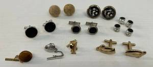 lot 69 image: Group Of Misc. Vintage Cufflinks