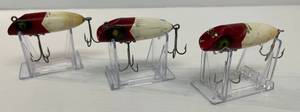 lot 89 image: Vintage Wooden Fishing Lures