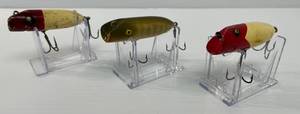 lot 91 image: Vintage Wooden Fishing Lures