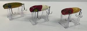 lot 94 image: Vintage Wooden Fishing Lures