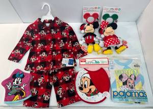 lot 100 image: Group Of Misc. Disney Items Including PJs And More