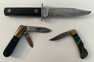 lot 105 image: Group Of Misc. Vintage Knives Including Barlow And More