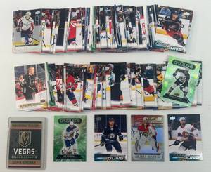 lot 113 image: Group Of Upper Deck NHL Hockey Trading Cards
