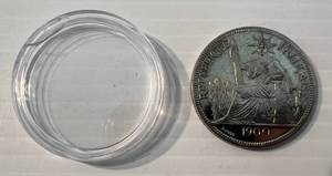 lot 122 image: 1900 Indo-China Piastre Coin