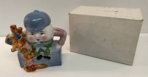 lot 175 image: Vintage Humpty Dumpty Tea Pot NIB