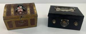 lot 239 image: Two Vintage Coin Banks