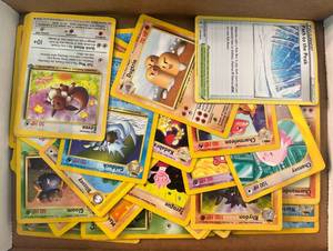 lot 293 image: Group Of Misc. 1999-2000 Pokemon Cards