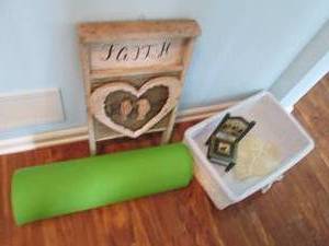 lot 72 image: Vintage National Washboard repurpos...