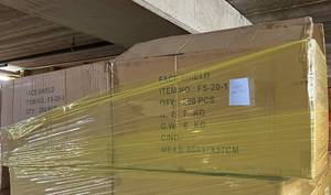 MSRP $2400  4 Cases&nbspClear Full Facial Protection Face Shields with Adjustable Strap