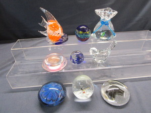 lot 36 image: Paperweights
