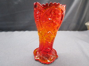 lot 75 image: Amberina Vase