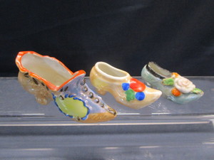 lot 108 image: Ceramic Shoes