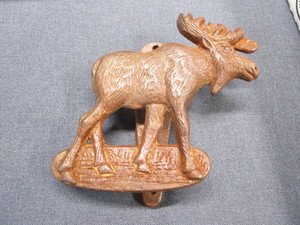 lot 110 image: Moose Door Knocker