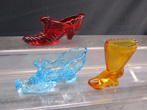 lot 124 image: Glass Slipper, Shoe, Boot