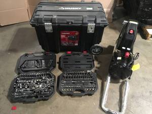 Lot of Hand Tools and Husky Pressure Washer Customer Returns See Pictures