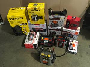 Lot of Mixed Assorted Portable Power Stations Various Models and Conditions Customer Returns See Pictures
