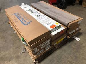 Pallet of Mixed Flooring Various Models and Conditions  Customer Returns See Pictures