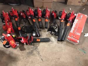 Lot of Assorted Homelite Lawn Care Items Various Conditions Customer Returns See Pictures