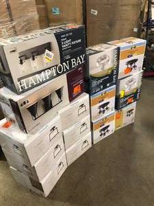 Pallet of Mixed Assorted Lighting Various Models and Conditions Customer Returns See Pictures