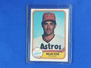 Nolan Ryan 1981 Fleer #57