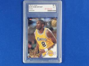 Kobe Bryant 1996-97 Rookie Skybox NBAHOOPS #281 PRO Rated 9.5 Mint 