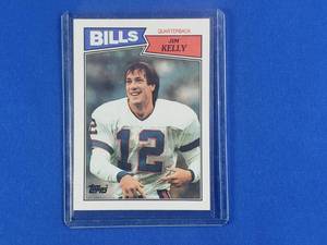 Jim Kelly Rookie Card 1987 Topps #362