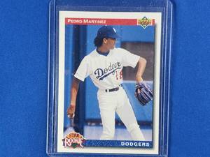 Pedro Martinez 1992 Upper Deck Star Rookie #18