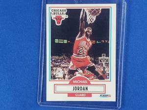 Michael Jordan 1990 Fleer #26