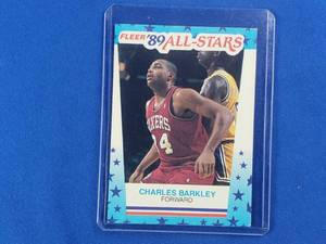Charles Barkley Fleer 89 All-Stars Sticker No. 4