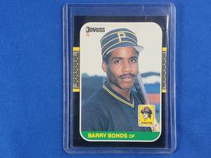 Barry Bonds Rookie Card Donruss 87 #361
