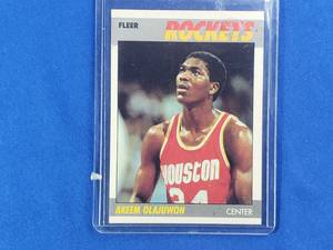 Akeem Olajuwon 1987 Fleer 80 of 132