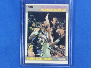 Kareem Abdul-Jabbar 1987 Fleer 1 of 132