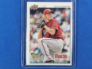 Max Scherzer 2008 Upper Deck Rookie Card #123