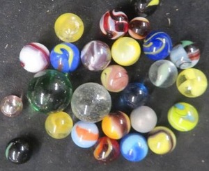 lot 57 image: VITAGE MARBLES