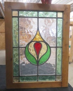 lot 86 image: STAINED GLASS