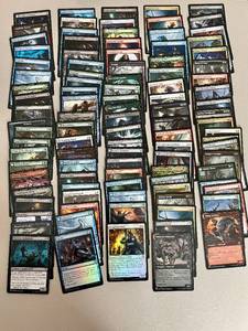 Lot of 100 MTG Innistrad Midnight Hunt Cards-Includes 60 Common and 40 Uncommon, 2 Foil