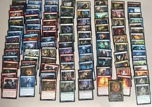 Lot of 100 Various MTG Cards--55 UNCOMMON 45 Common