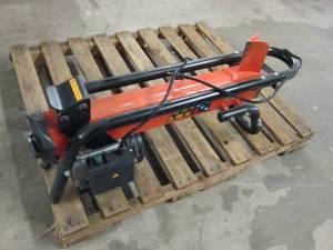 electric log splitter tested and wo...